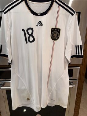 Authentic Klinsmann Germany, World Cup soccer jersey number 18
